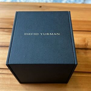 David Yurman Empty Jewelry Box—Black